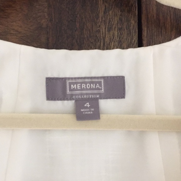 NWT Merona cream dress - Picture 3 of 5